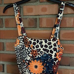 Kulani Kinis - Floral & Animal Print One-Piece Bikini Swimsuit